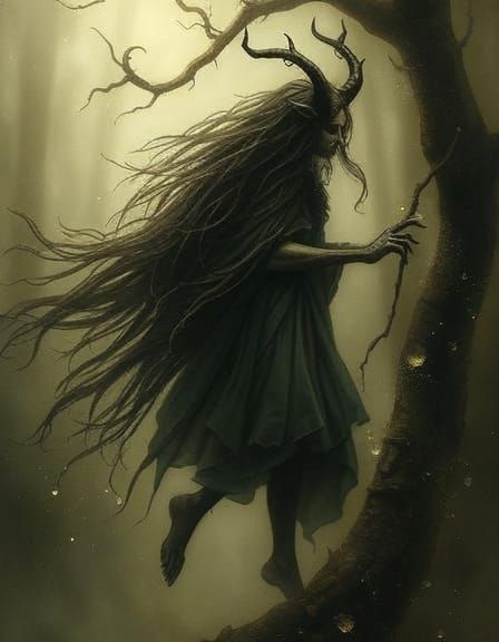 Whimsical Fantasy Art with Subtle Faeries