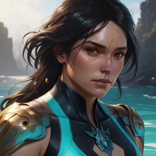 Hyperdetailed Portrait with Dynamic Lighting