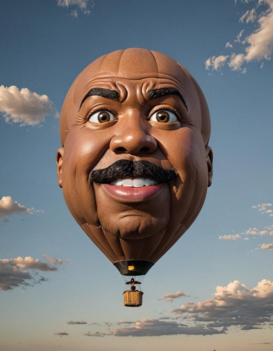 Steve Harvey Hot Air Balloon
