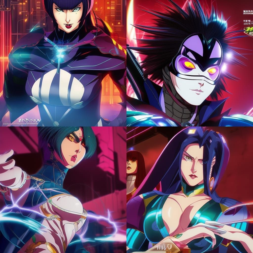 Zoey Stark: Tekken-Style Supervillain in Cel Shading