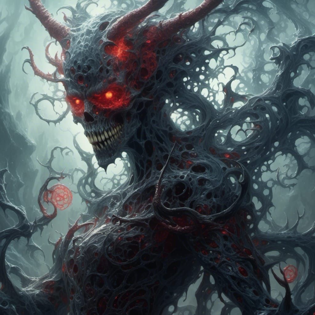 Ethereal Demon: A Tormented Soul's Distraction