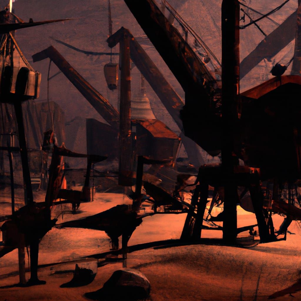 Dystopian Apocalypse in a Bleak Cyberpunk World