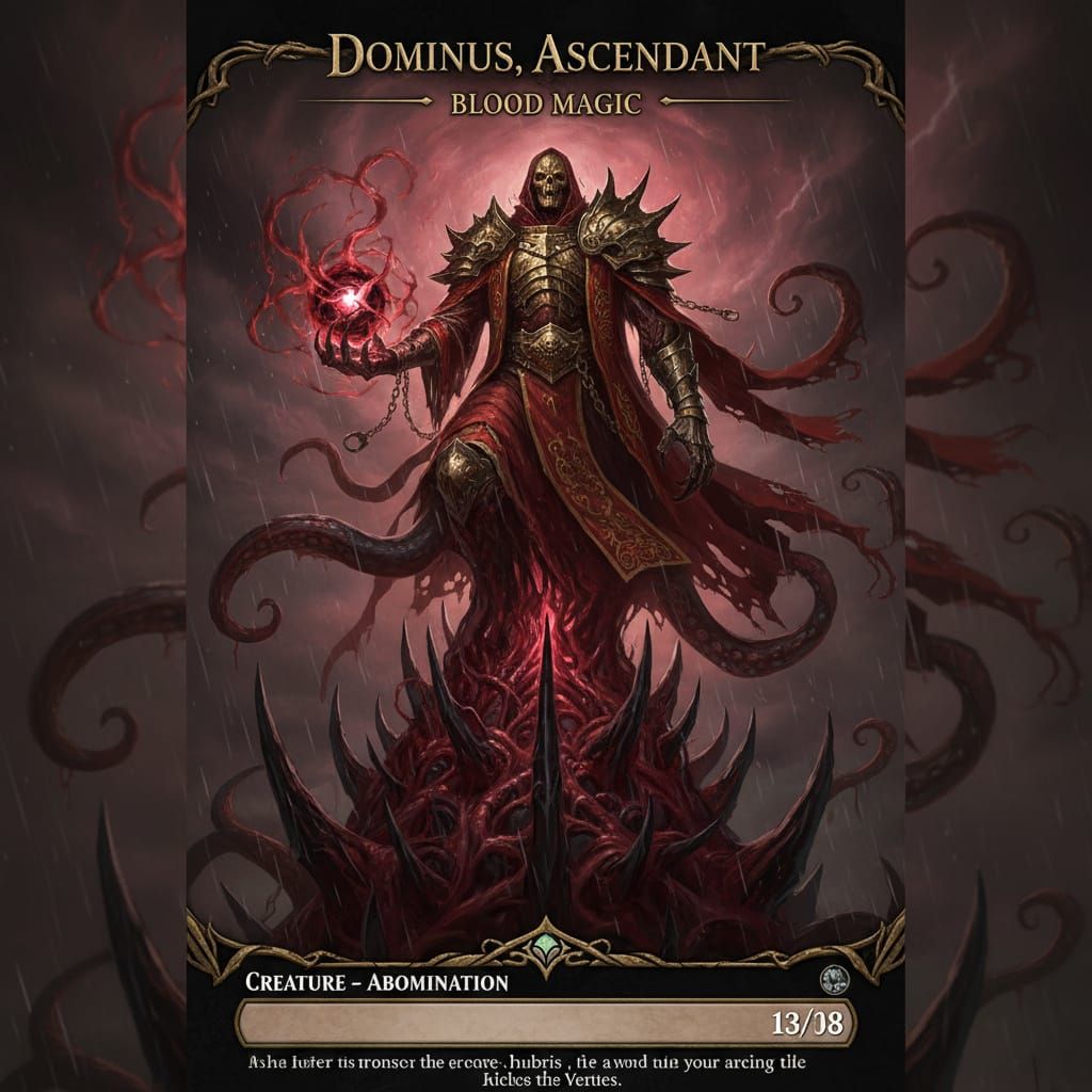Dominus Ascendant: Dark Fantasy Horror Art