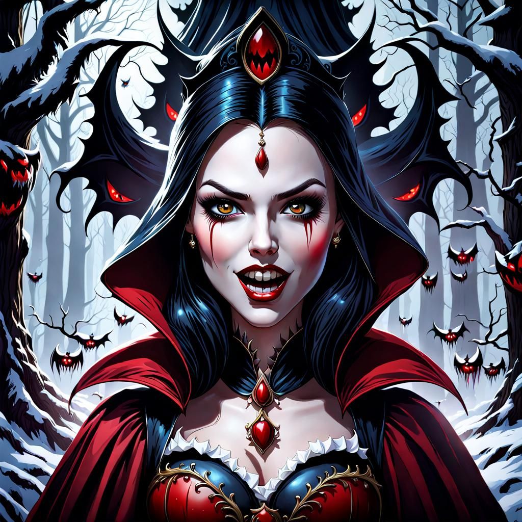 Snow White is so angry you'd barely recognize her. The Evil Queen doesn't know what's about to hit her