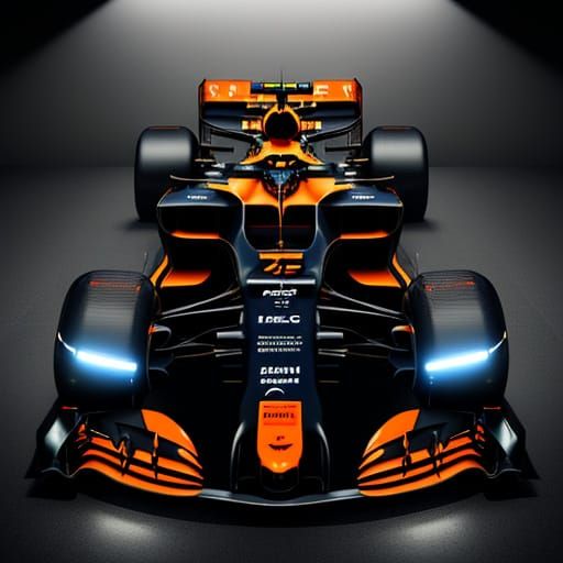 McLaren F1 Car 2026 Livery Concept in Digital Art