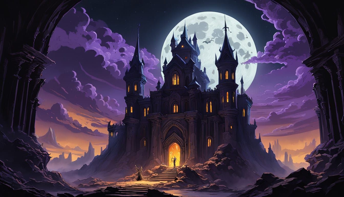 Dark Lord Skeletor Reigns Over Abandoned Castle in Mysteriou...