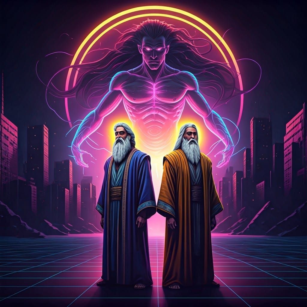 Moses and Abram Confront Anger in Dystopian Future