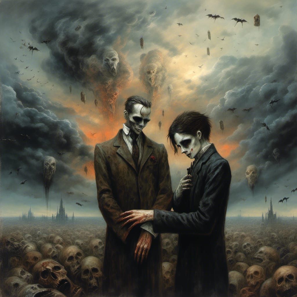Macabre Sky of Loneliness and Medicine