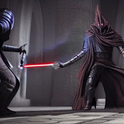 Lightsaber Generated by AI