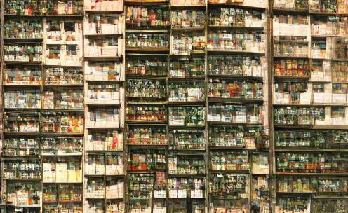 Futuristic Vertical City Architecture