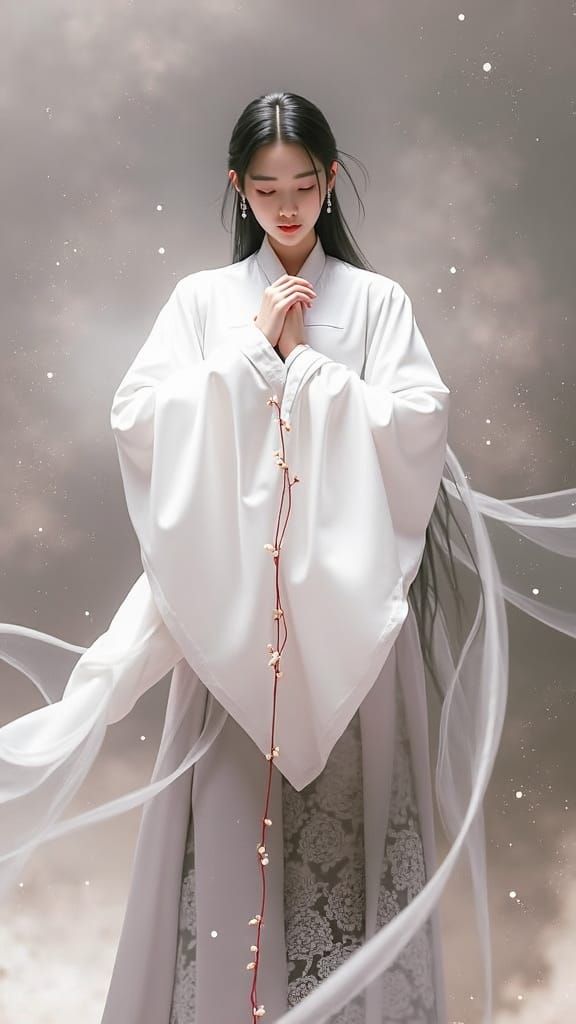 Tender Hands Entwined by the Delicate Thread of Fate