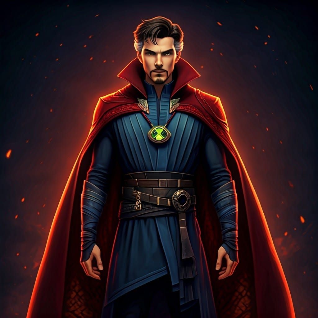 Ben 10 as Enigmatic Sorcerer