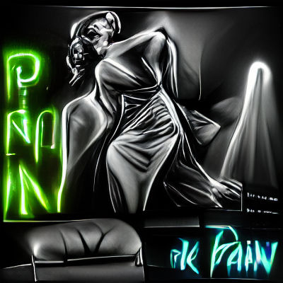 Abstract Concept of Pain Realized by AI