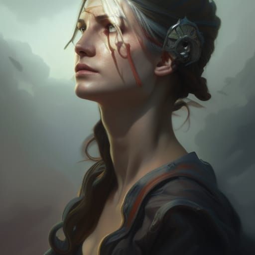 Pirate Queen Portrait with Dynamic Lighting
