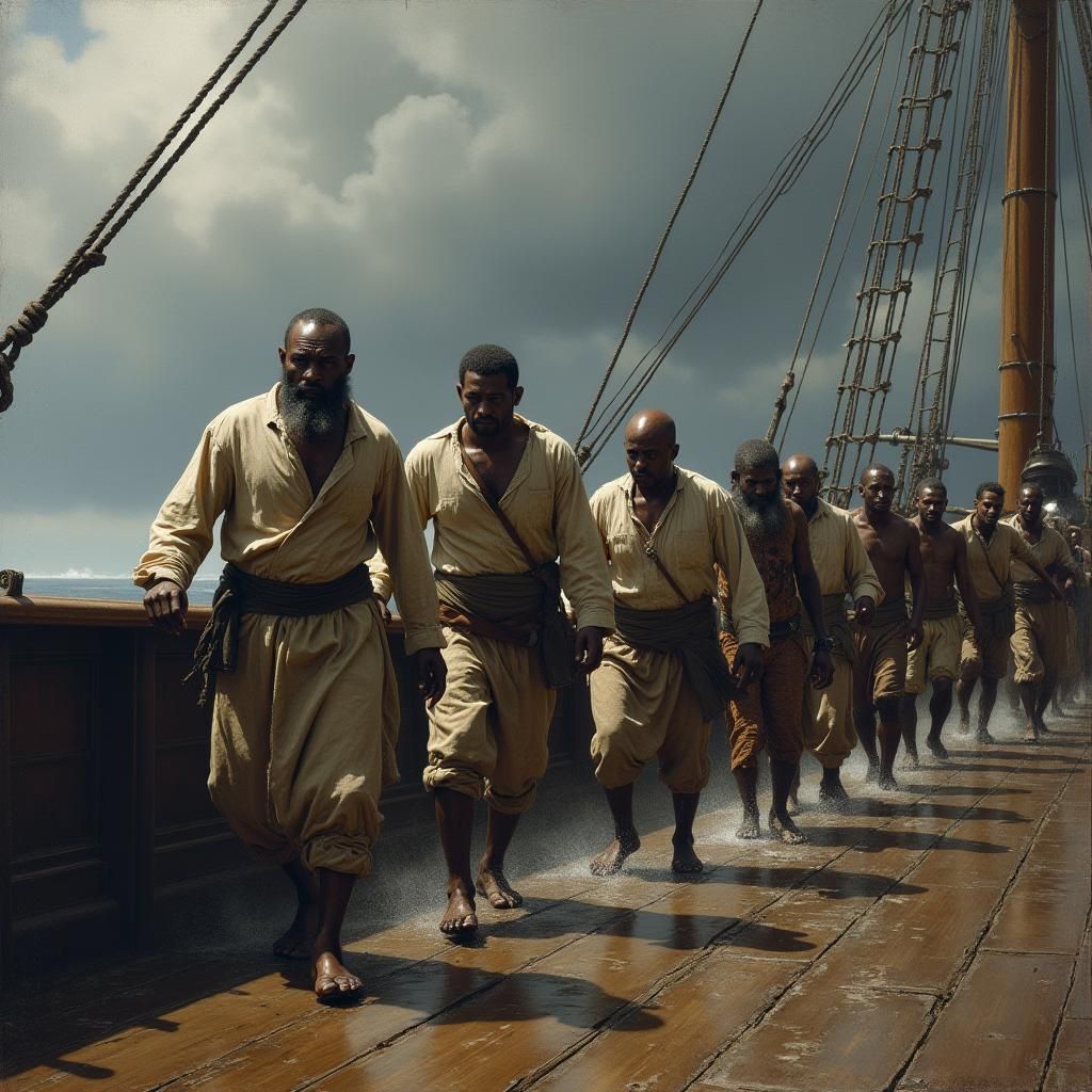 Zong's Deck: Enslaved Africans in a Maritime Scene