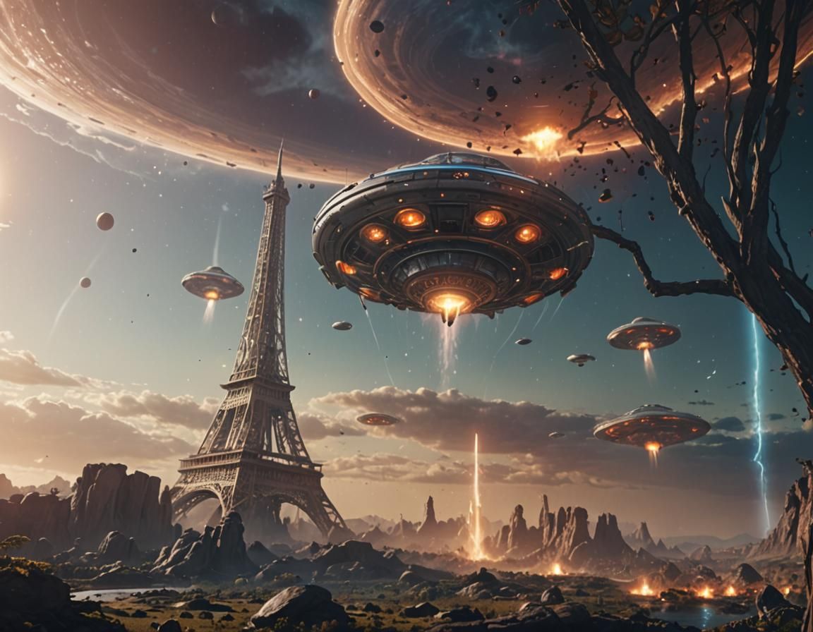 Ufos arrive ...