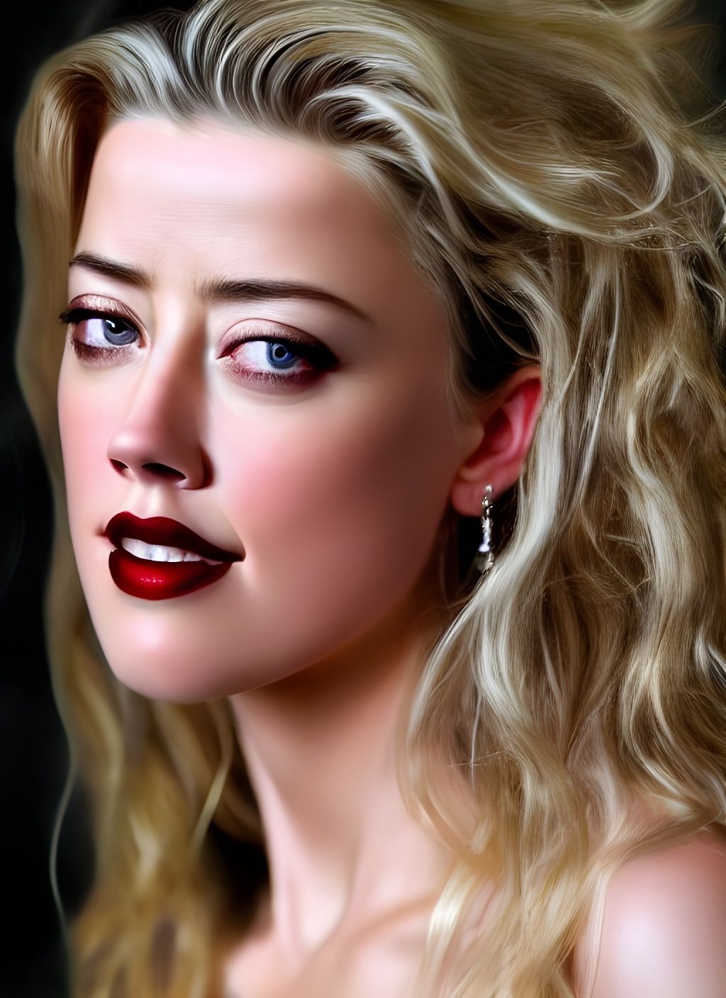 Photorealistic Portrait in Annie Leibovitz Style