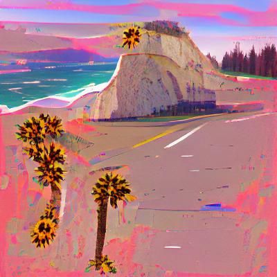 California Landscape Generated by AI