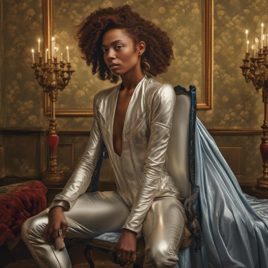 Art History Characters Party in Hyperrealism