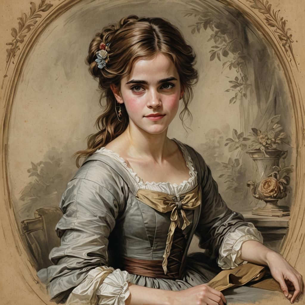 Portrait of Emma Watson