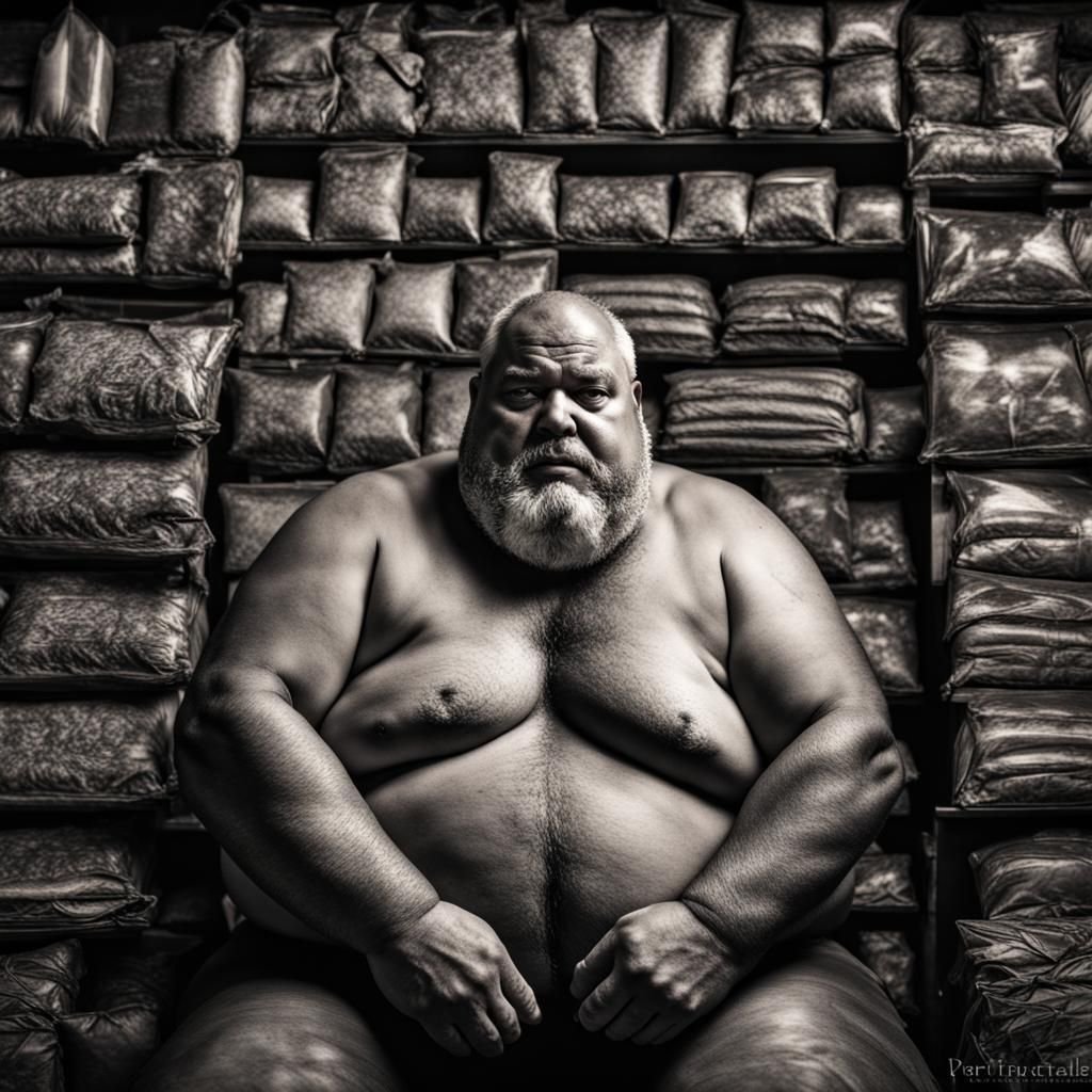 Hyperrealistic Portrait of a Man with Intricate Details