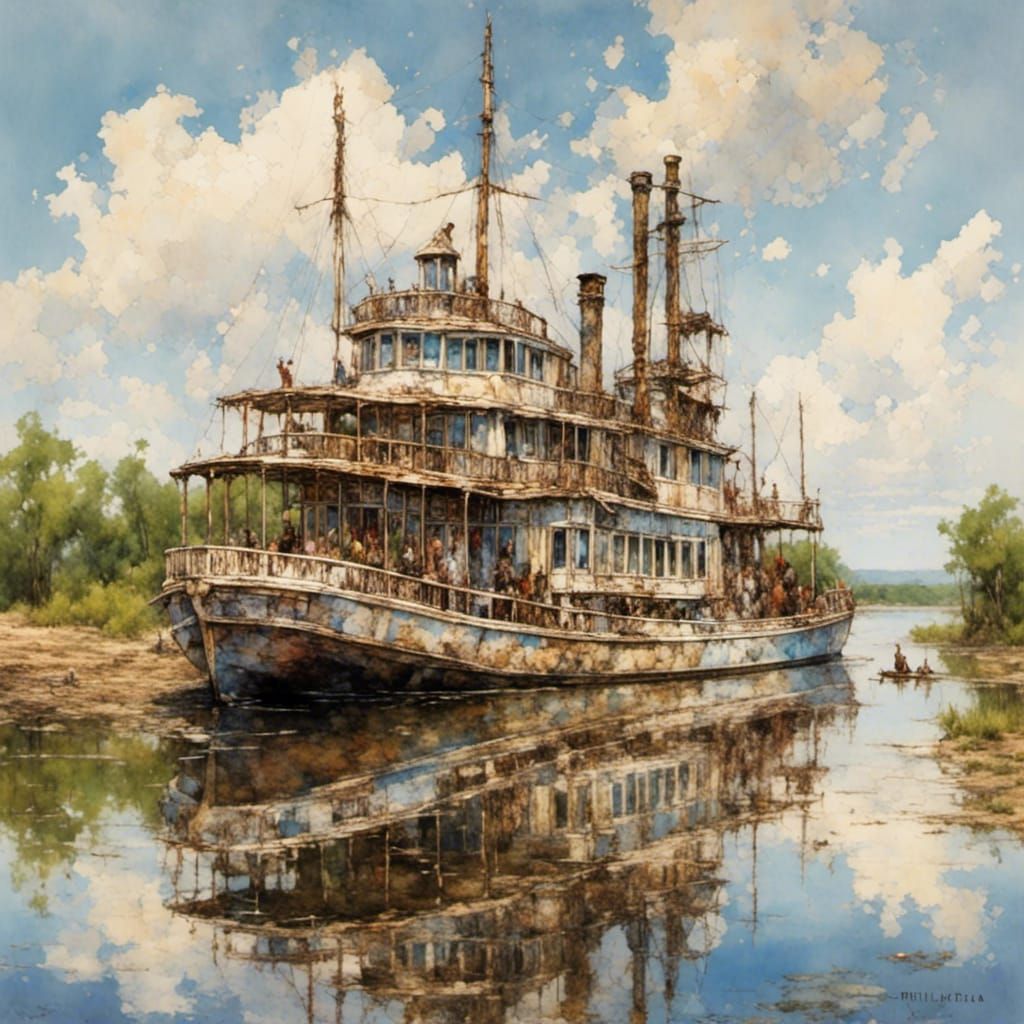 Mississippi Queen on the Mississippi Delta