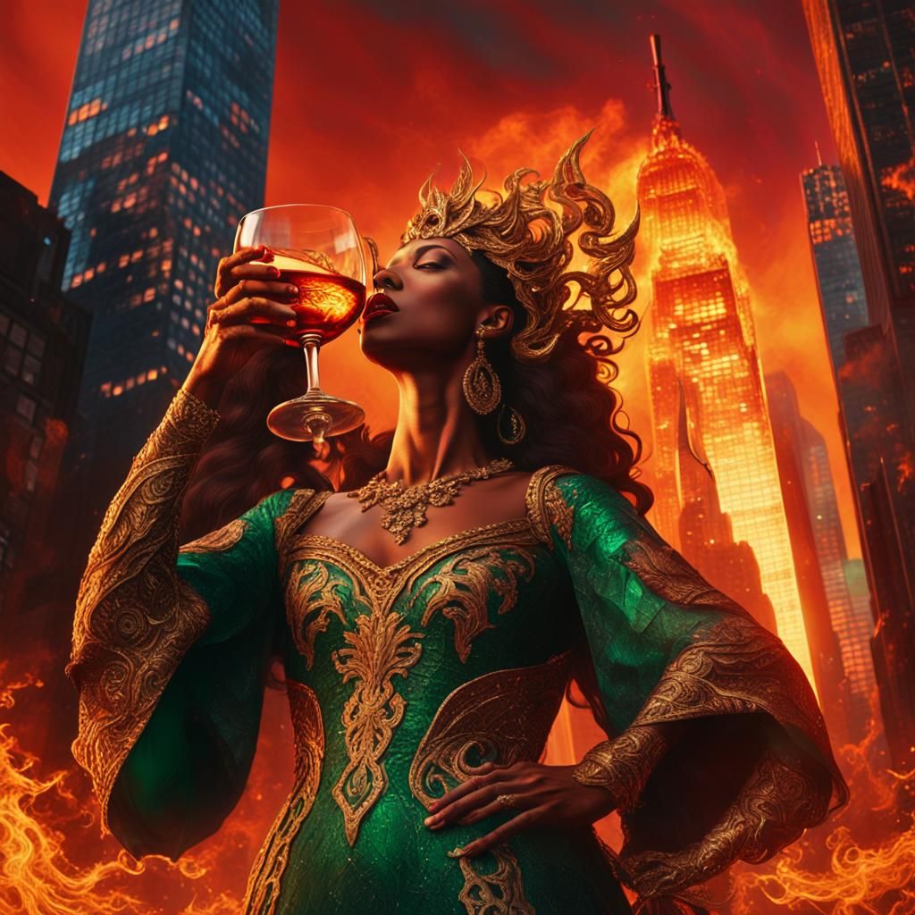Goddess of wine