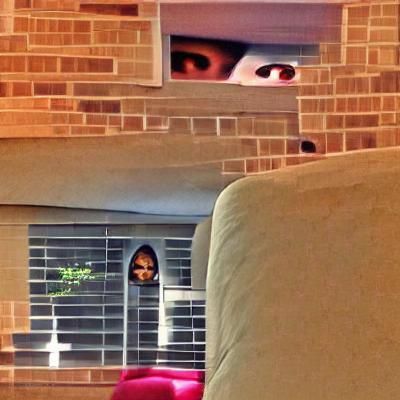 Simple AI Image of Something Creepy