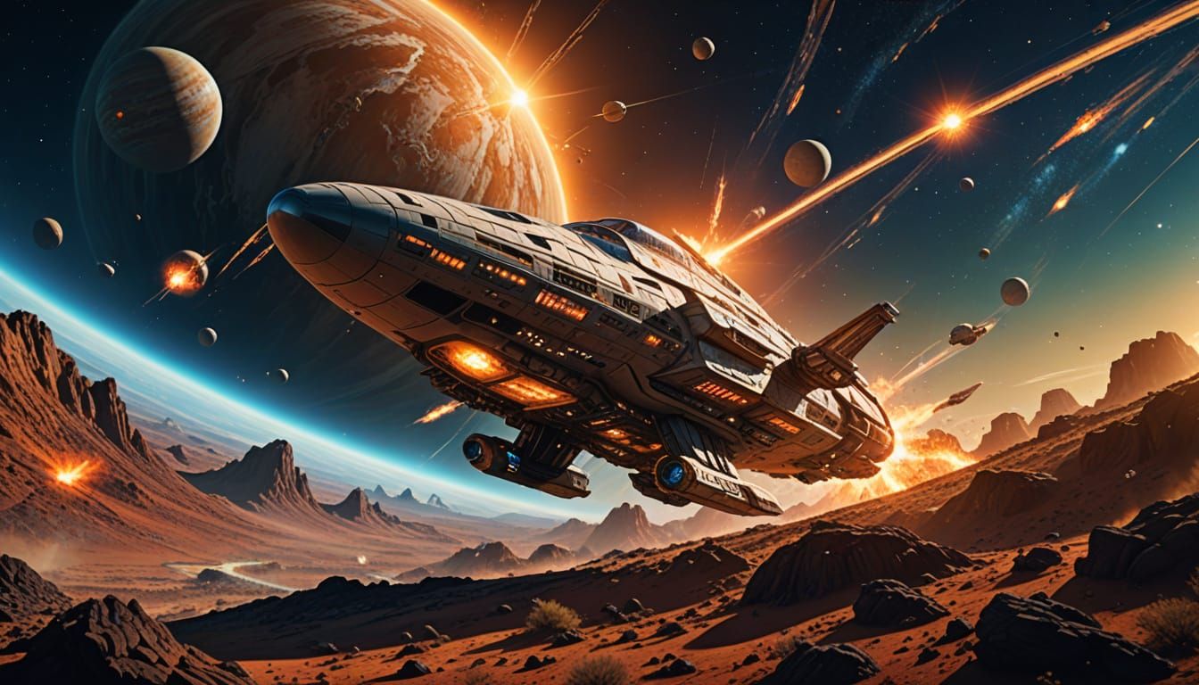 Enterprise Explores a Distant Alien World in Vibrant, Cinema...