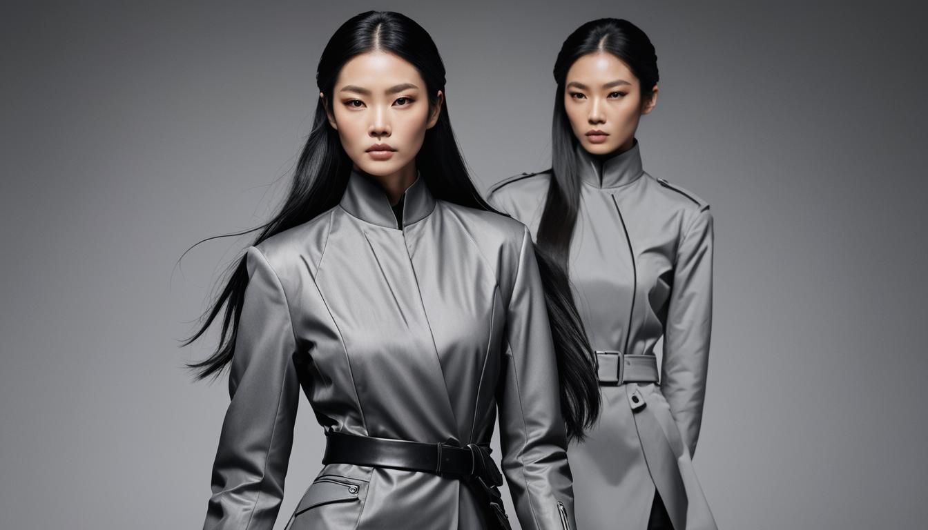 Japanese Model in Haute Kevlar Couture