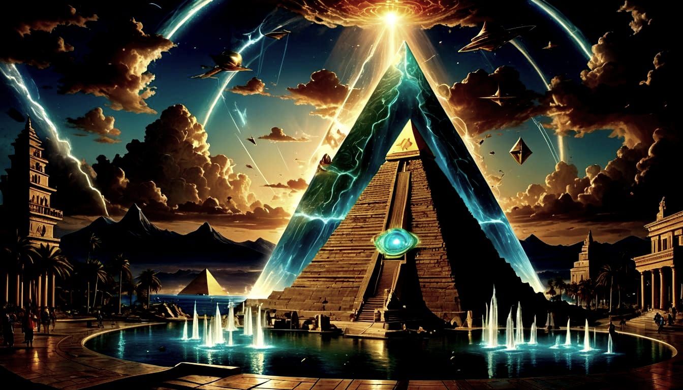 Atlantis Teleportation Device with Plasma Energy