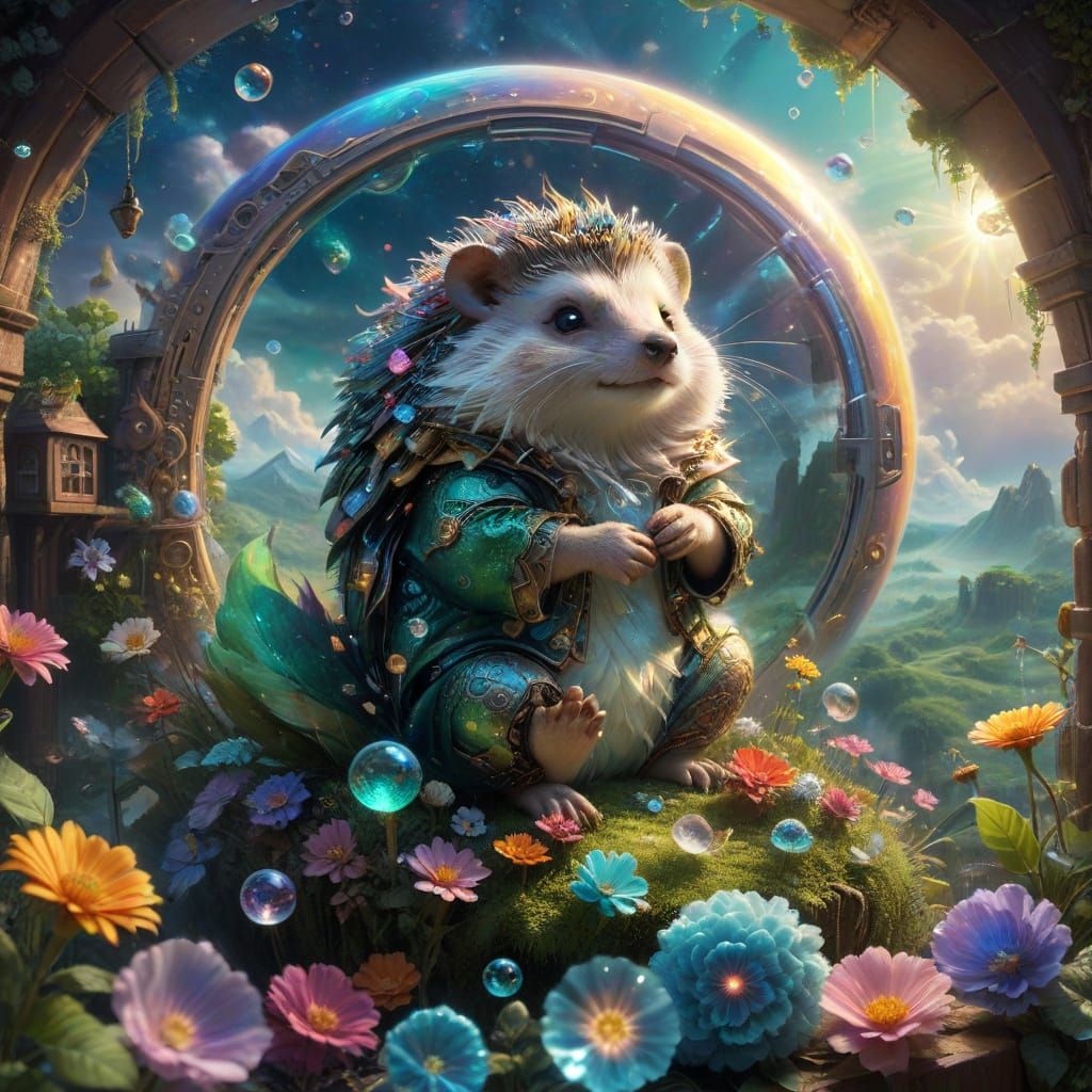 Whimsical Washing Machine Serenity