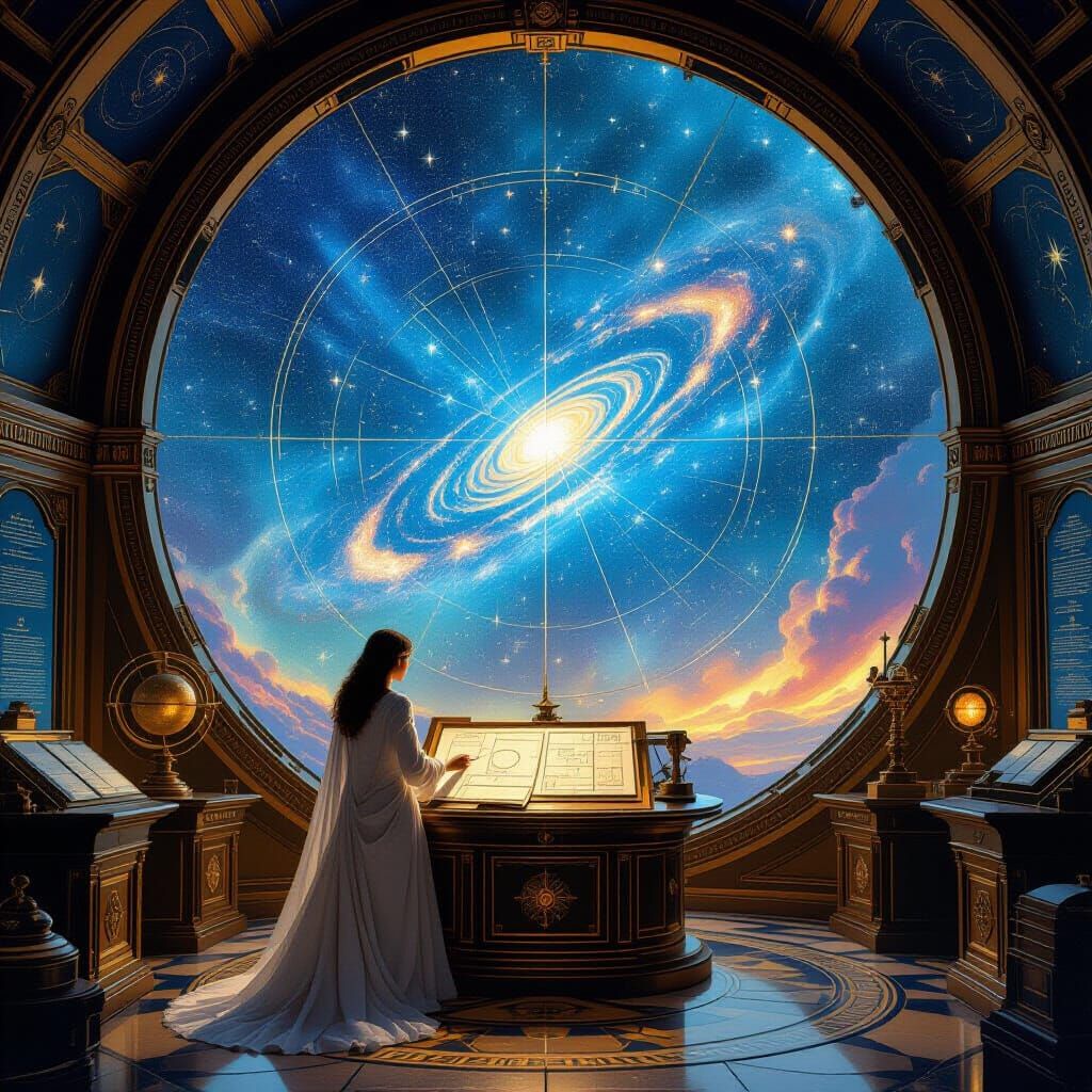 Celestial Cartographer Charts Constellations in Art Nouveau ...