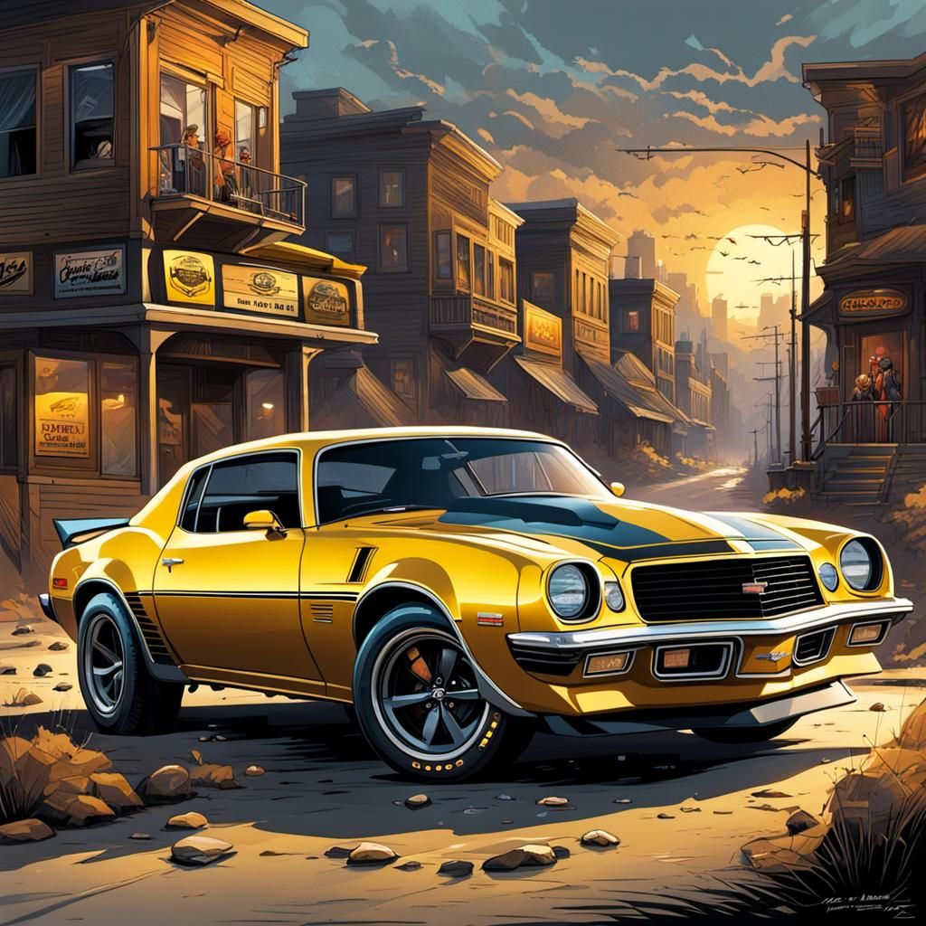 Bumblebee 1977 Chevrolet Camaro Z28