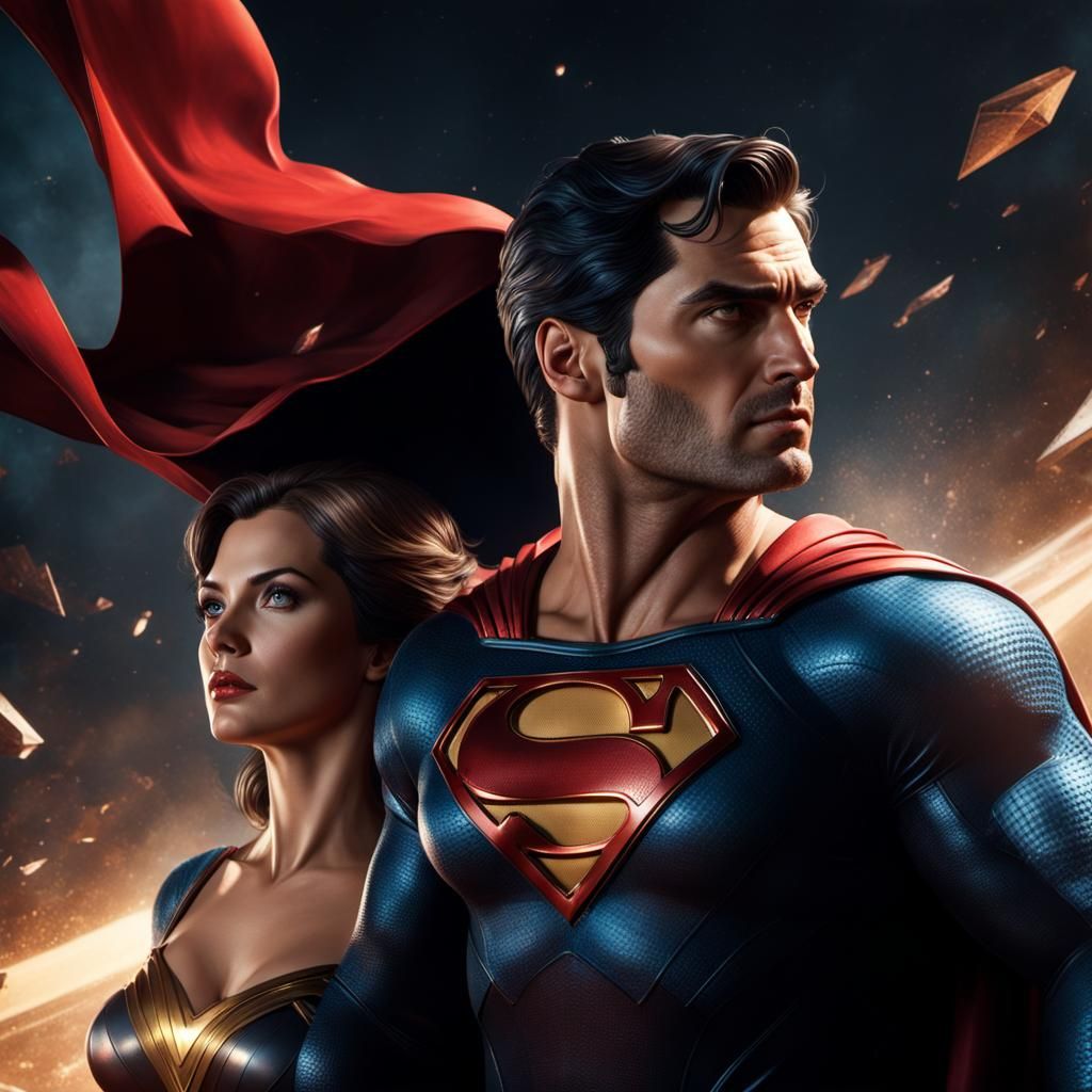 Superman and Lois Lane: Dark Fantasy Masterpiece
