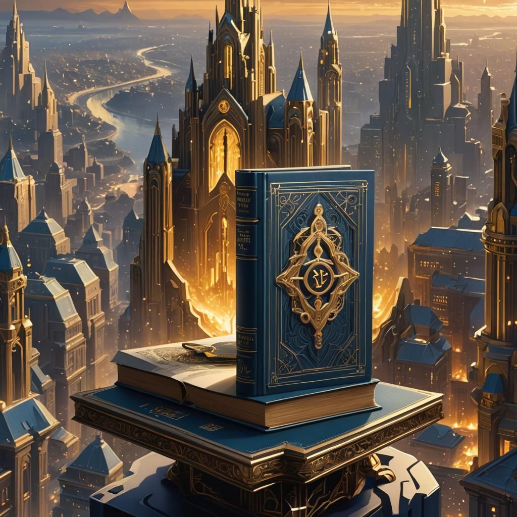 Art Deco Book Reveals Ornate Cityscape