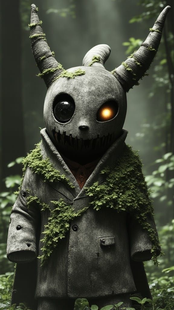 Surrealistic Creature Embodies Danger and Cuddliness