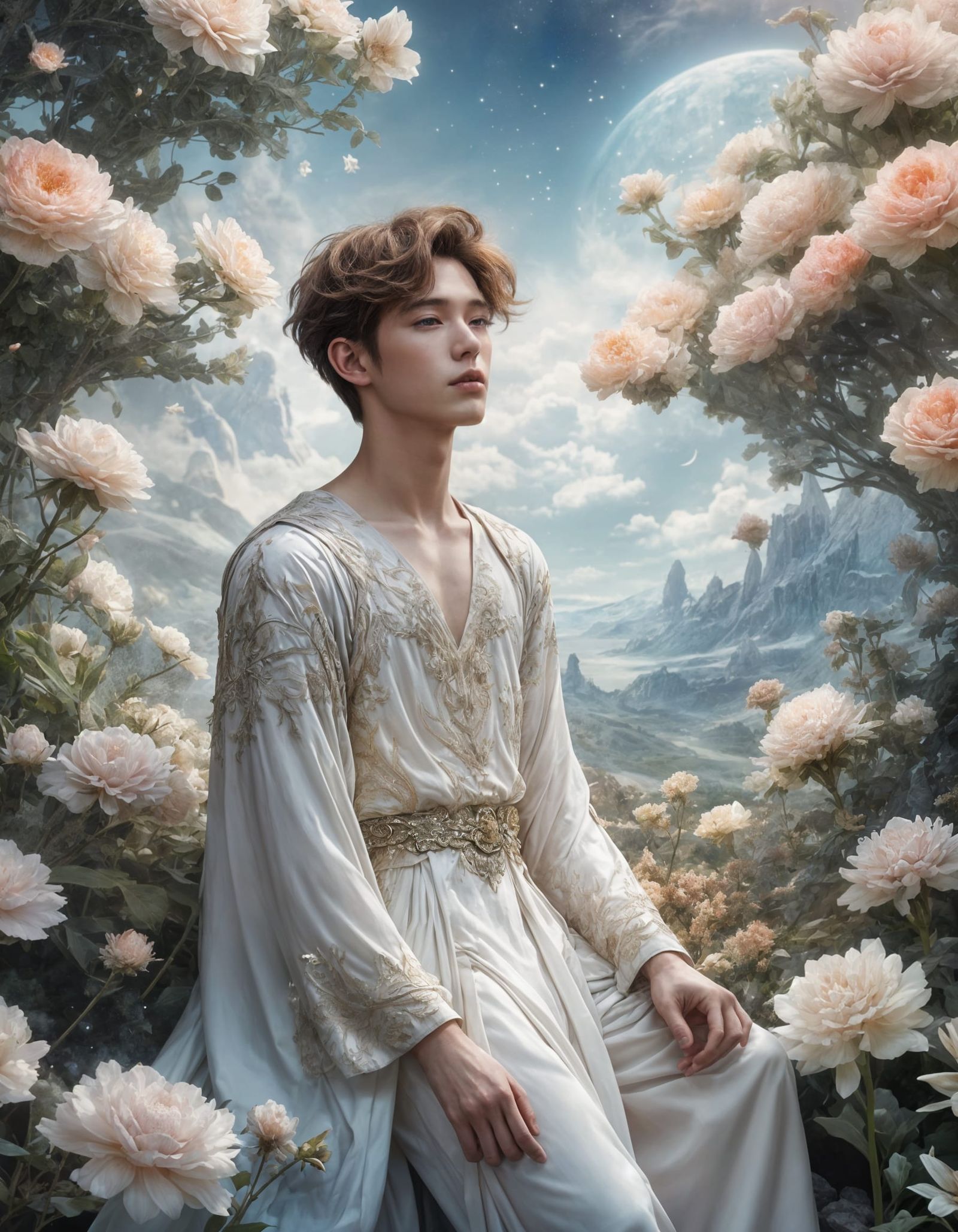 The boy and the moon flowers 4