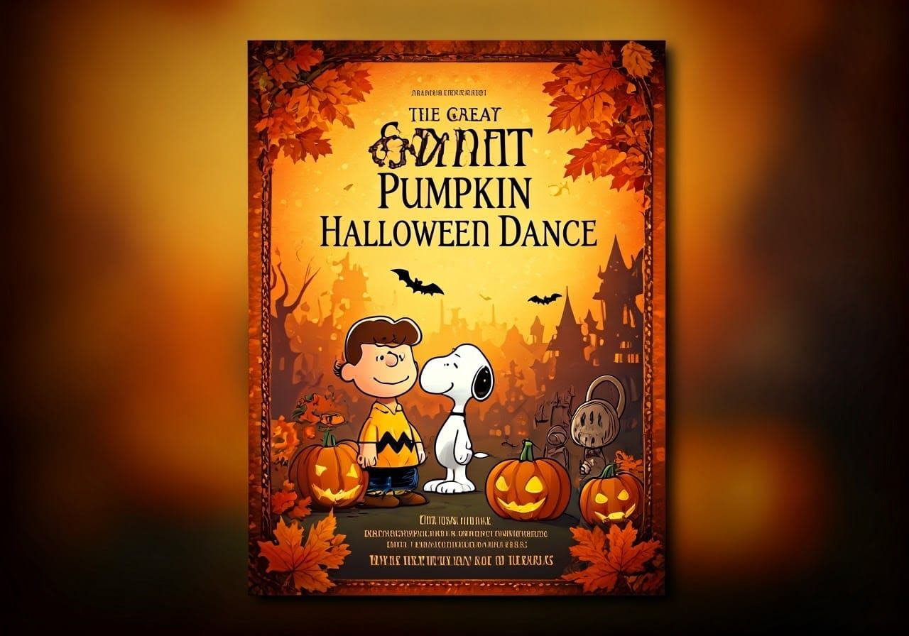 Festive Halloween Party with Charlie Brown and Friends