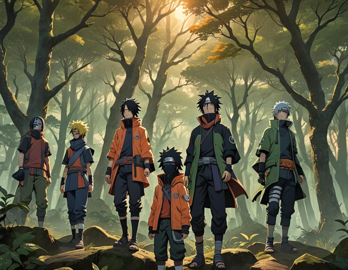 Team 7 United: Fantasy Art in Takashi Kondo Style