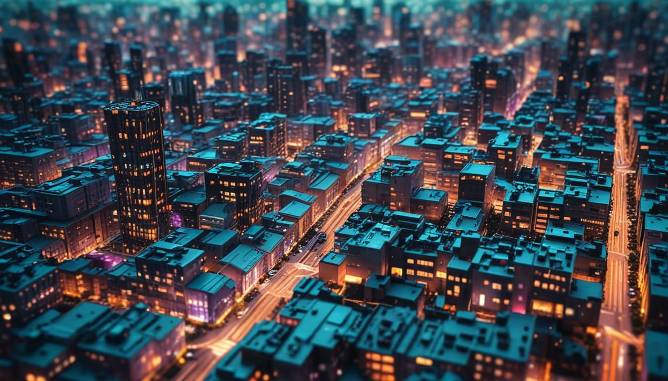 cyber nano tech city