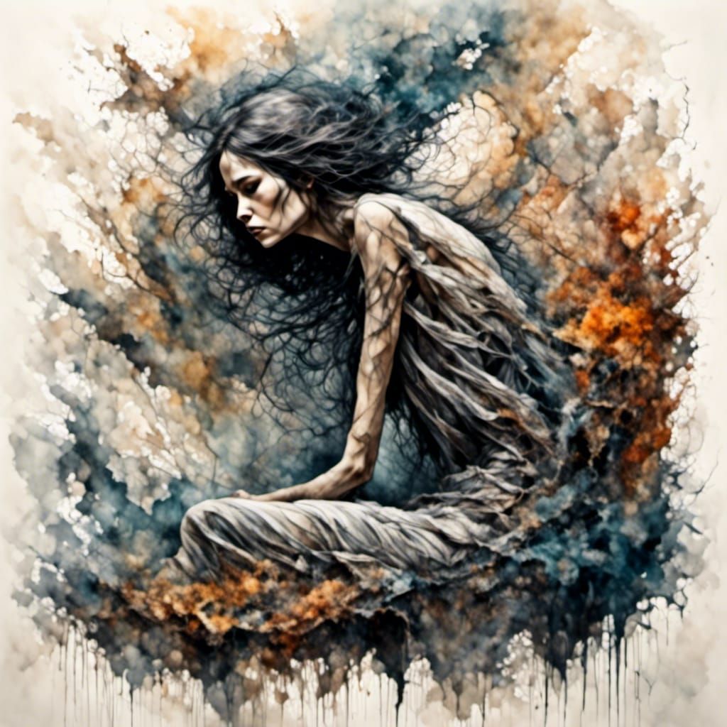 hidden pain, depression,