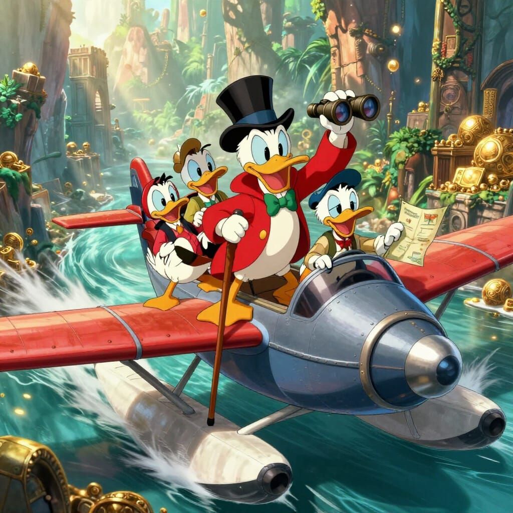 DuckTales Anime Reimagining: Sea Duck Adventure