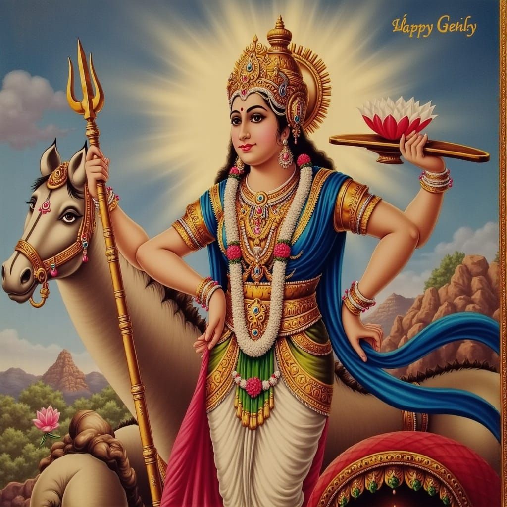 Napoleon in a Regal Digital Portrait