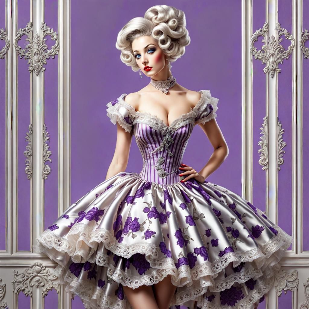 Anime Rococo Fashion