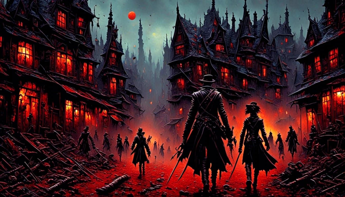 Epic Dark Fantasy Horror Masterpiece