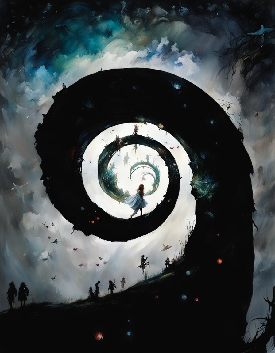 Colorful Fairy-Tale Illustration