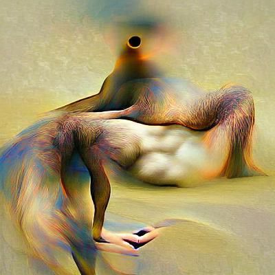 Surreal Male Nude Art