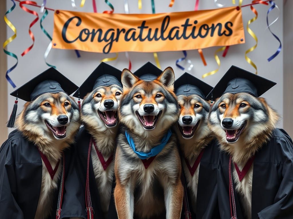 Wolves Celebrate Commencement in Style