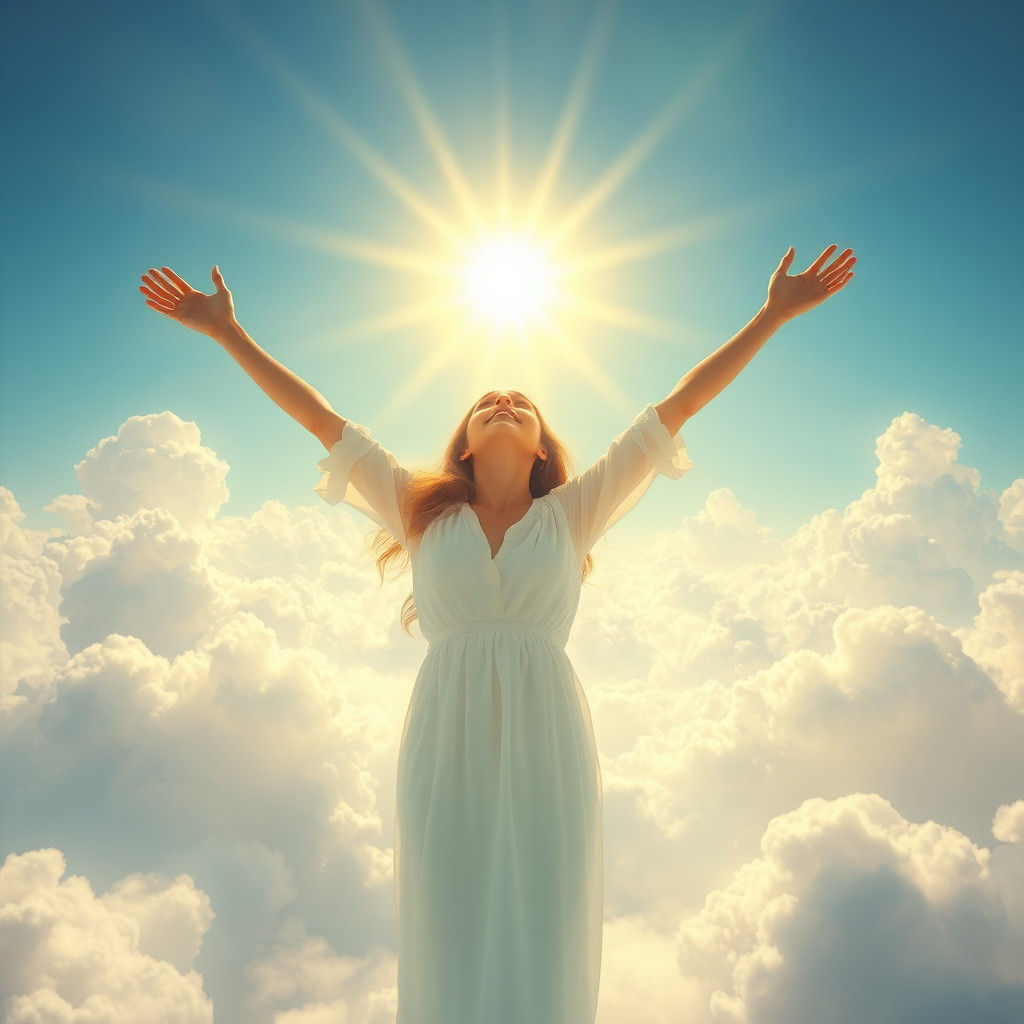 Ethereal Ascension into a Cloudscape